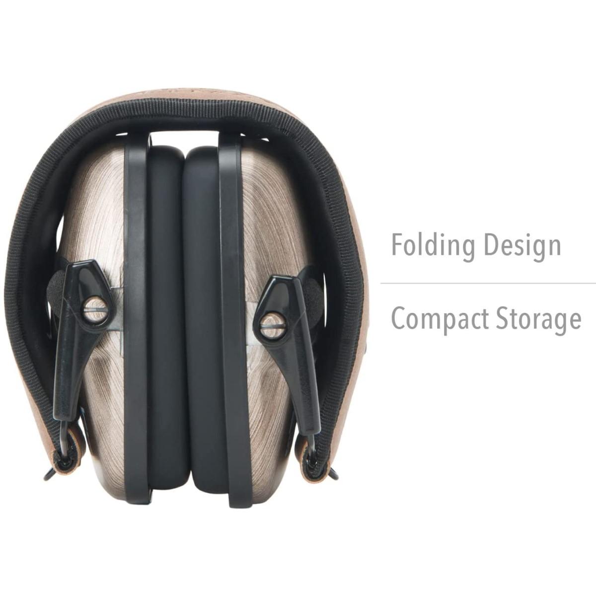 Westchester Protective Gear DBA PIP Global Safety Howard Leight Impact Sport Bluetooth Earmuff Brushed Bronze Brown Band 21dB