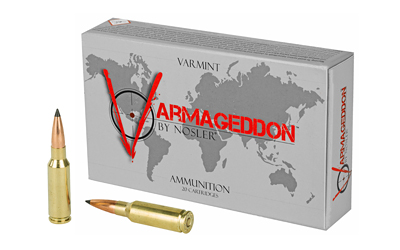 Nosler Varmageddon Rifle Ammunition 6.5mm Grendel 90gr FB Tipped 2800 fps 20/ct