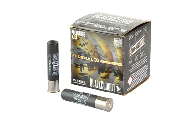 Federal Black Cloud FS Steel Shotshell 28ga 3" 3/4oz 1400 fps #3 25/ct
