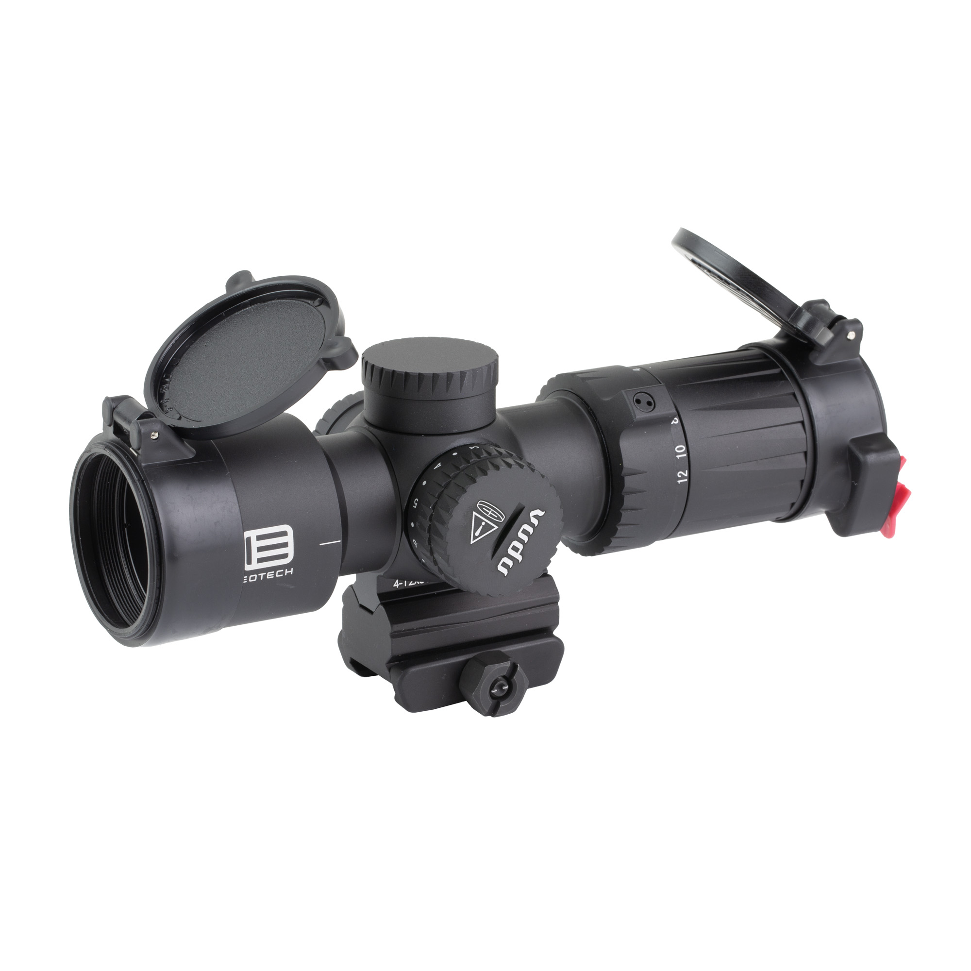 EOTECH EOT VUDU 4-12X36 SHORT FFP MR5 INTEGRATED MOUNT MRAD
