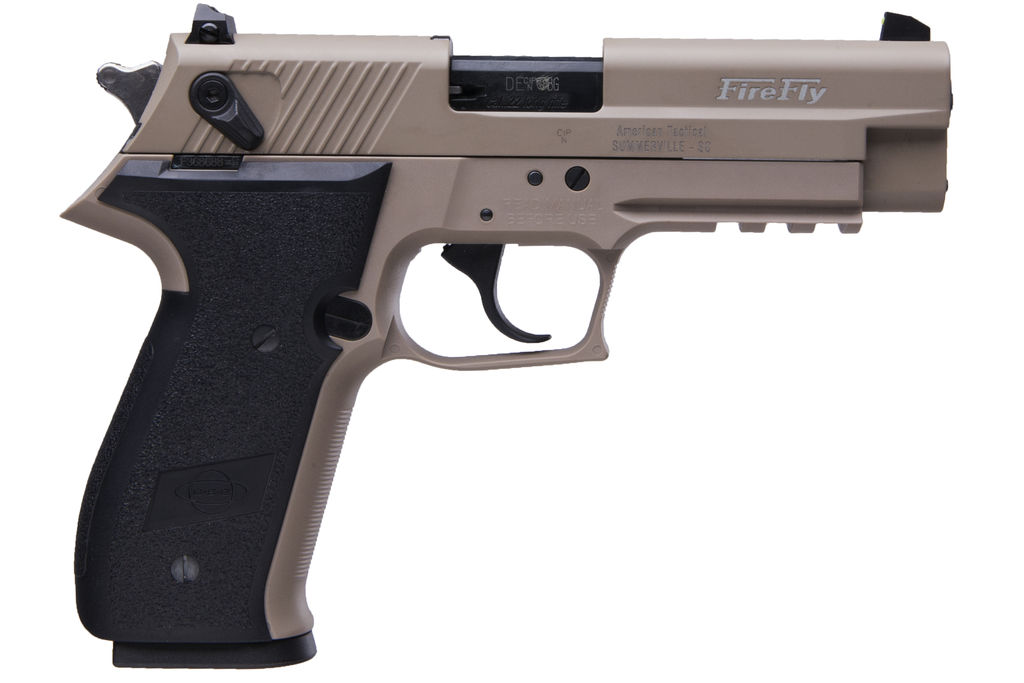 ATI GSG FIREFLY HGA .22LR TAN 4" BL NO THREADS 10RD