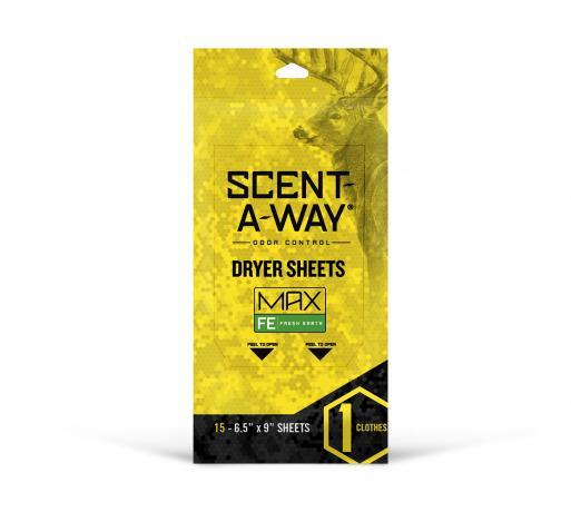 Hunters Specialties Inc. Scent-A-Way Dryer Sheets Fresh Earth 15/ct