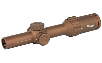 Sig Sauer TANGO6T Rifle Scope 1-6x24 30mm FFP 5.56/7.62 Horseshoe Dot Illum FDE