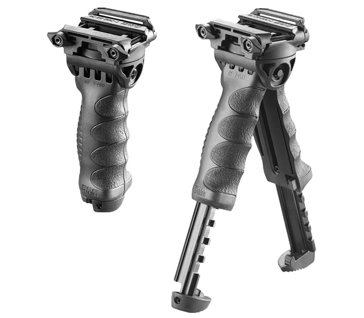 FAB DEFENSE INC. Mako Group Tactical Pivoting QR Vertical Foregrips with Integrated Adjustable Bipod