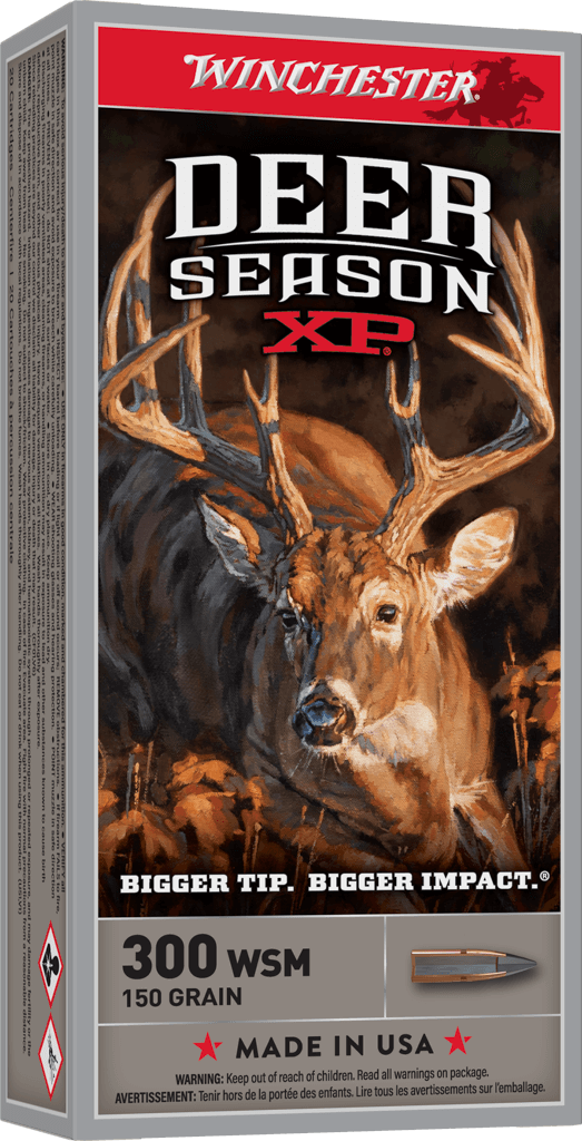 Winchester Deer Season XP Rifle Ammunition 300 WSM 150 gr. PT 3260 fps 20/ct