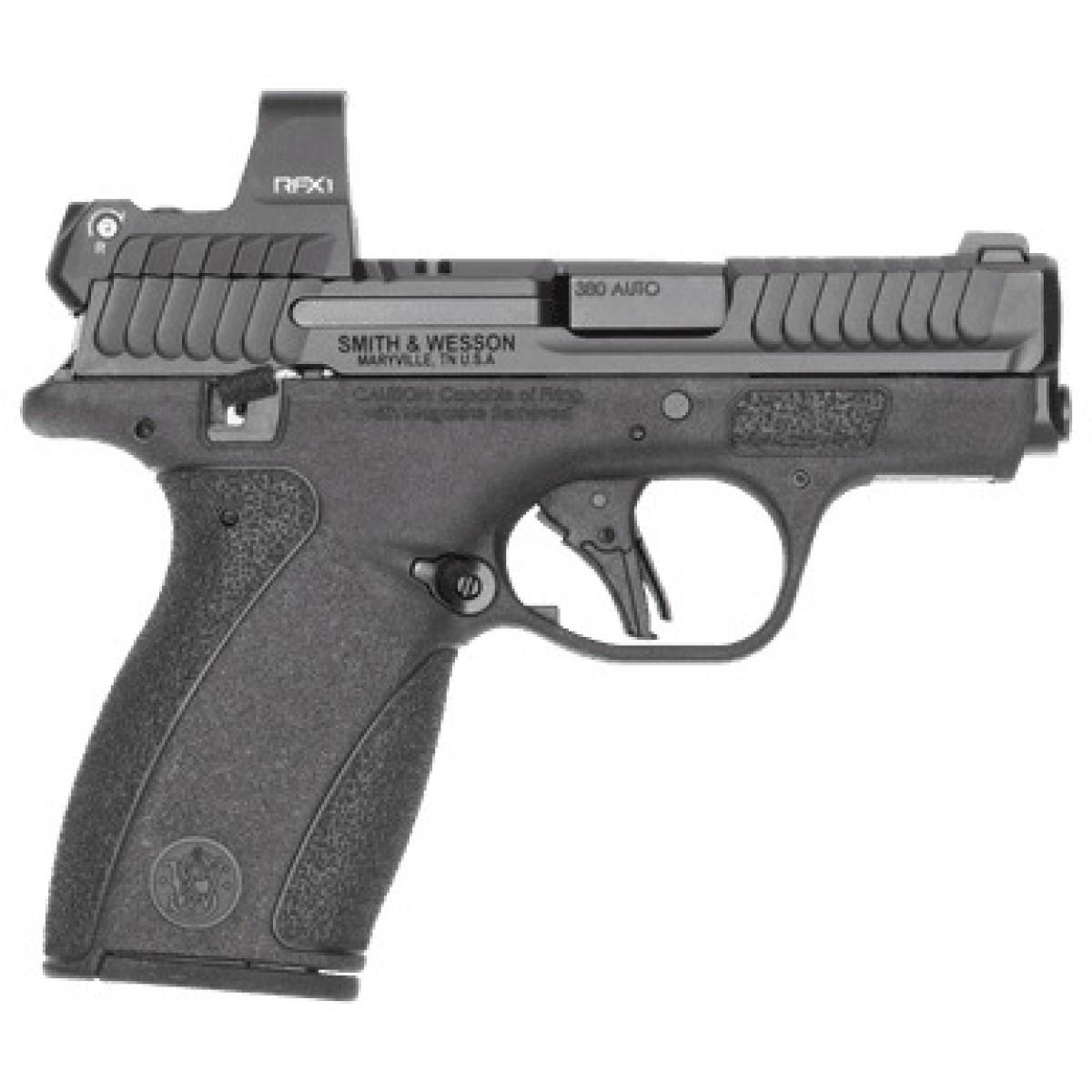 Smith & Wesson Inc. S&W Bodyguard 2.0 w/RFX1 Thumb Safety Blk .380 Auto 2.75in 10rnd SF