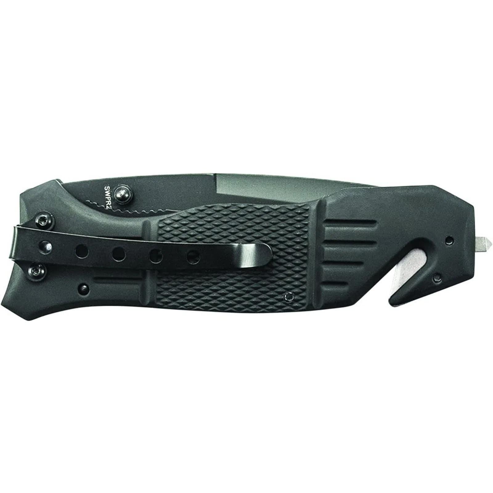 Battenfeld Knives Smith & Wesson Extreme Ops Liner Lock Folding Knife 3.3" Blade Black
