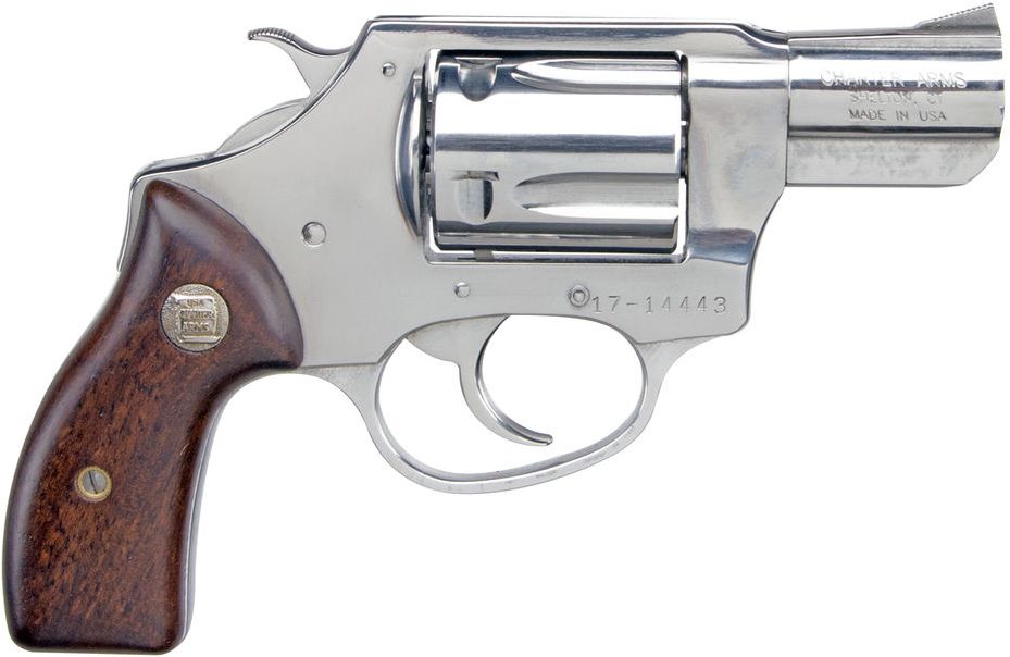 Charter Arms Undercover .38 Spl 5 Shot 2" Barrel Wood Grip Hi-Polish