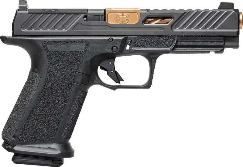 Shadow Systems Optics Ready MR920L Handgun 9mm Luger 15rd Magazine 4.5" Bronze Barrel Black Elite Slide