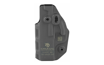 BP Tactical DBA Crucial Holster Crucial Concealment Covert IWB Holster for Sig Sauer P365 Black Ambi