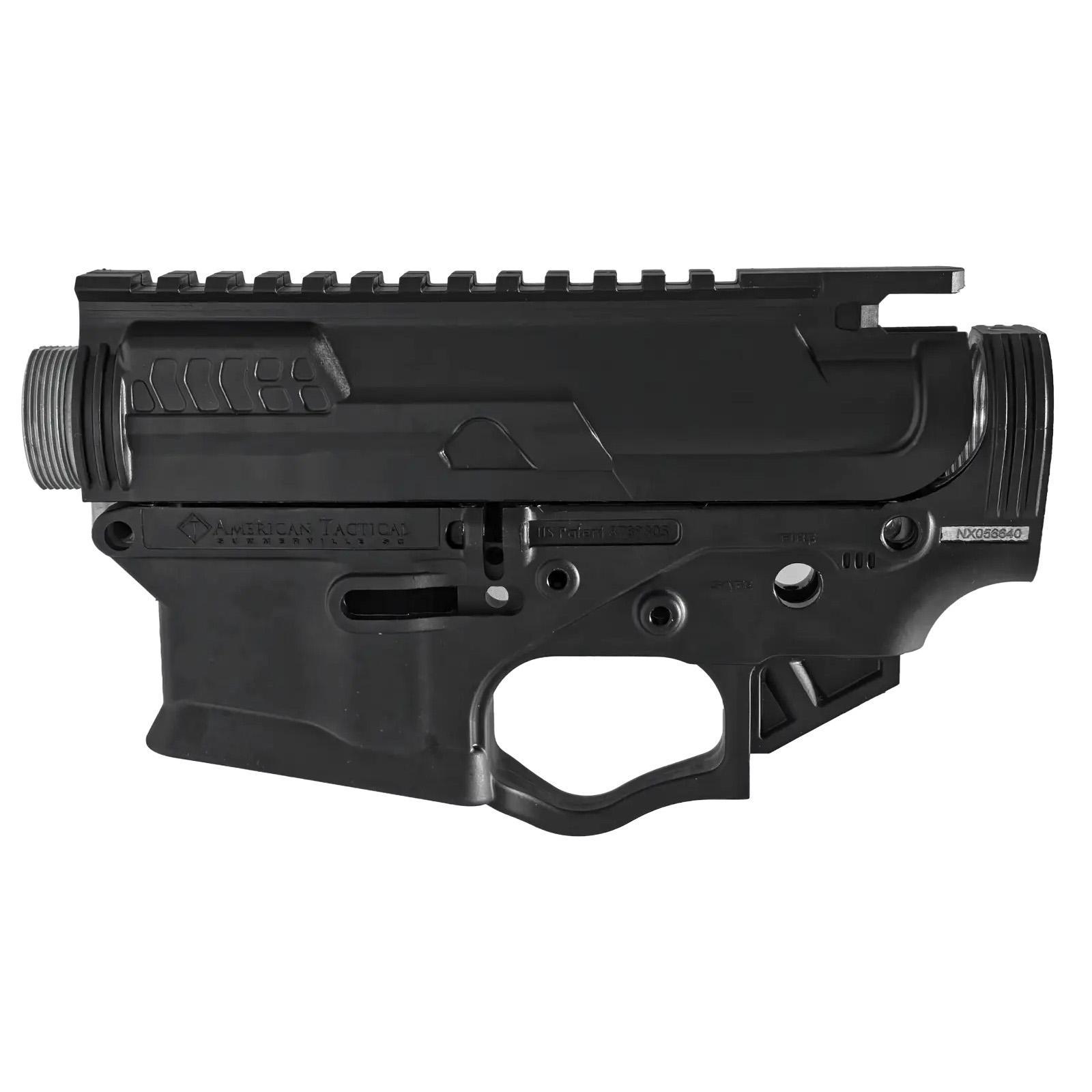 ATI Alpha Maxx Lower and Upper Set - Stripped Black w/Screws