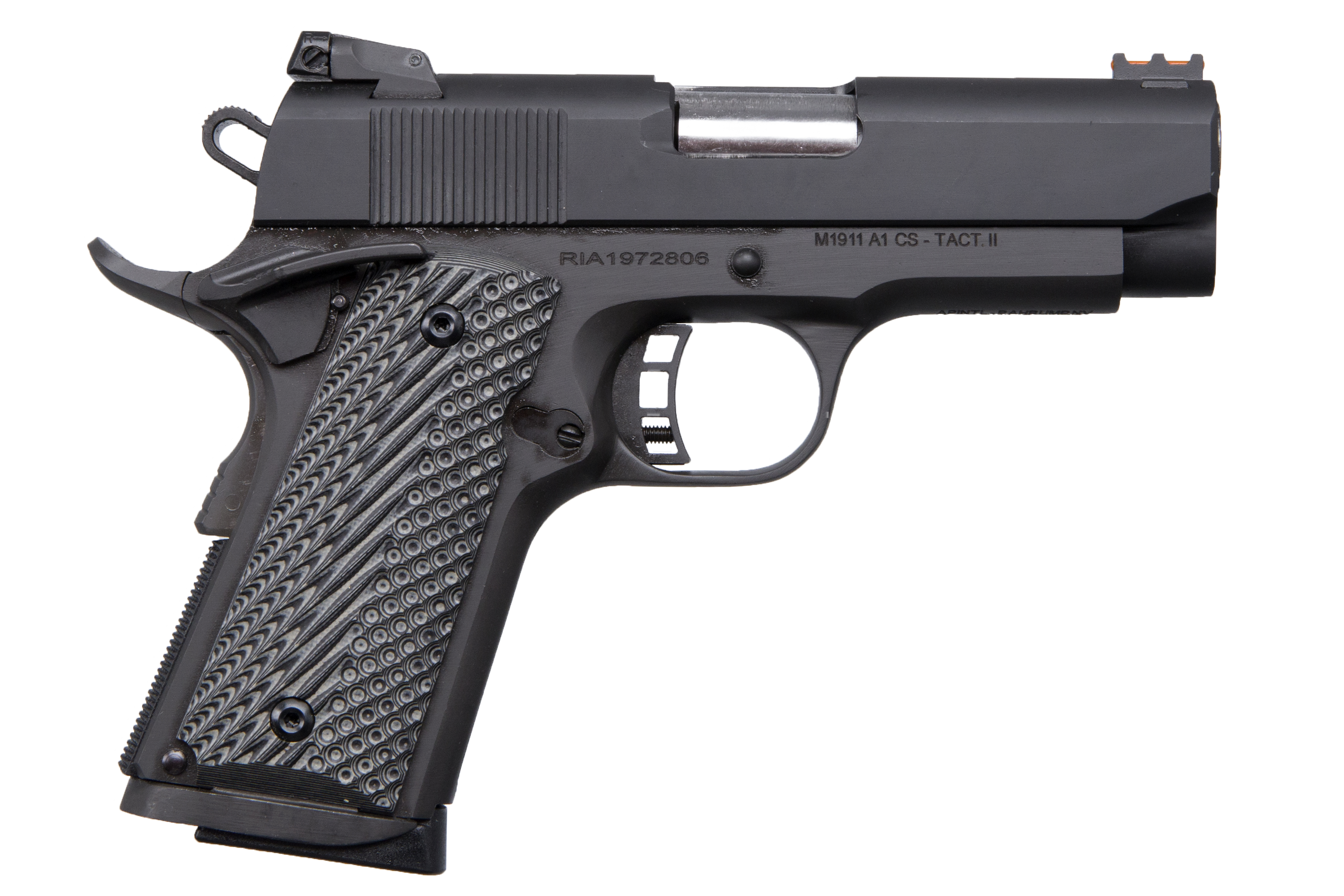 Rock Island Rock Ultra Compact Handgun .45 ACP 7rd Magazine 3.5" Barrel Black