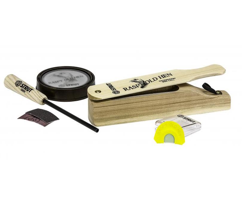 Hunters Specialties Inc. HS Strut Raspy Old Hen Turkey Call Combo Kit