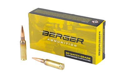 Berger Target Rifle Ammunition 6.5 Creedmoor 144 gr LRHT 2830 fps 20/ct