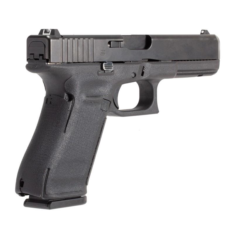 Hogue Wrapter Rubber Adhesive Grip for Glock Gen 5 Models 17 17MOS 34MOS 45 45MOS 19X - Black