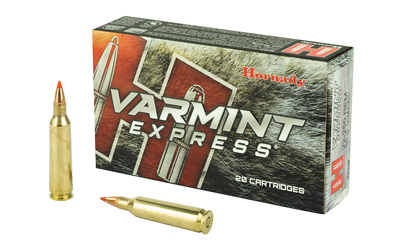 Hornady Varmint Express Rifle Ammunition .22-250 Rem 50 gr V-MAX 3800 fps 20/ct