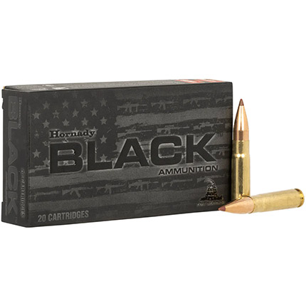 HORNADY 300 BLACKOUT 110 GR NTX® BLACK™ 20RD/BX 10BX/CS