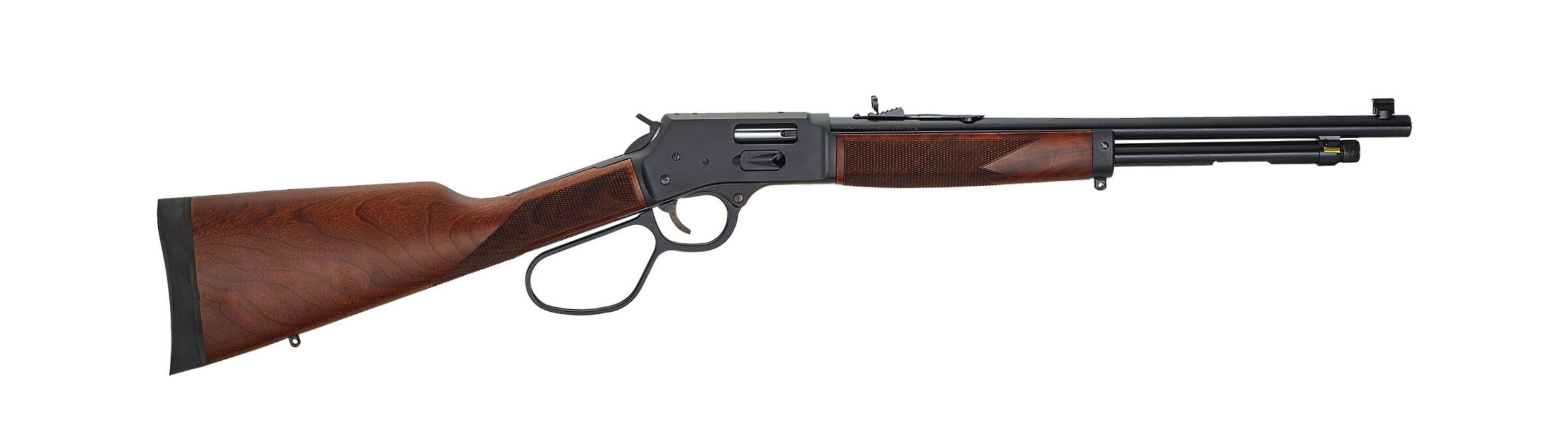 Henry Steel Lever Action Large Loop Rifle .30-30 5rd Magazine 20" Barrel Walnut
