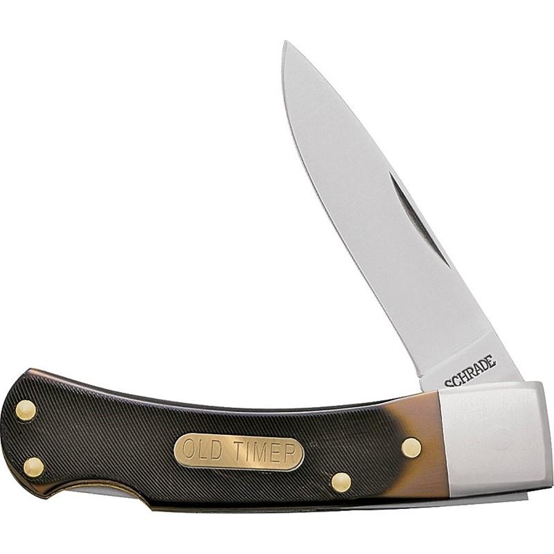 Battenfeld Knives Old Timer Bearhead Folding Knife 3" Blade Black