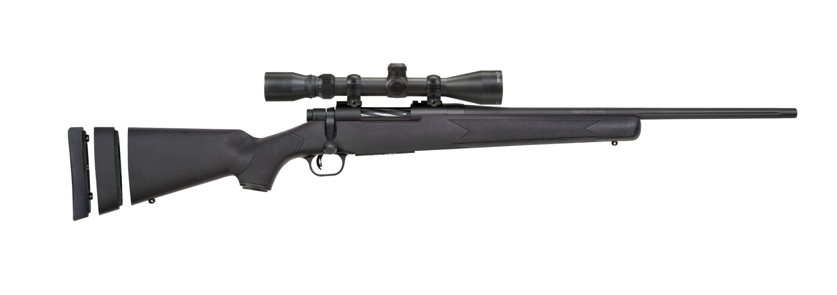 Mossberg MOS PAT SBANT 243 B SYN SCP 3-9X40MM SCOPE INCLUDED