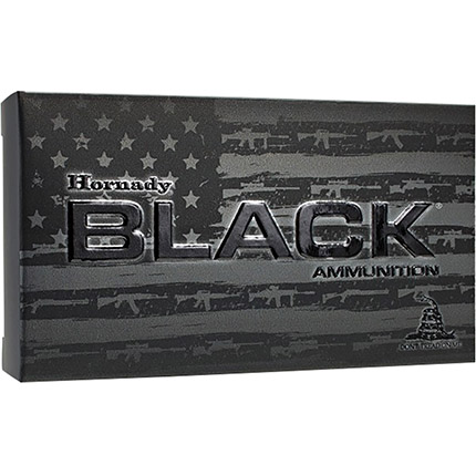 HORNADY BLACK 7.62X39 111G SBR BLACK 20RD BX 200RD CASE