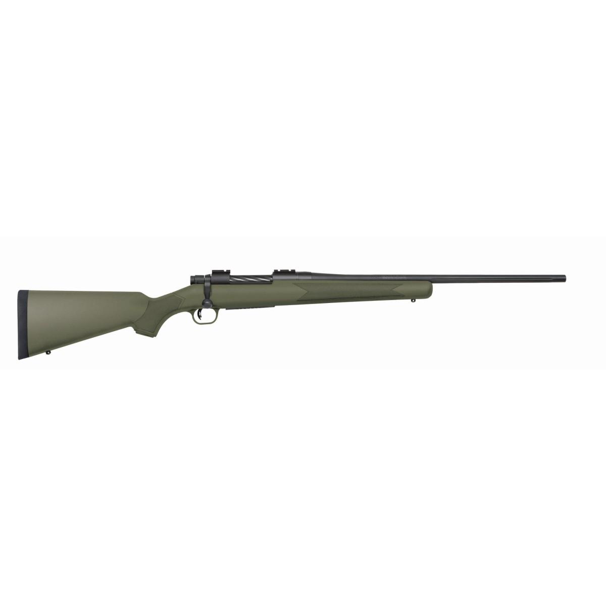 Mossberg Patriot Rifle 30-06 Sprg 5rd Capacity 22" Fluted Threaded Blued Barrel OD Green Synthetic Stock