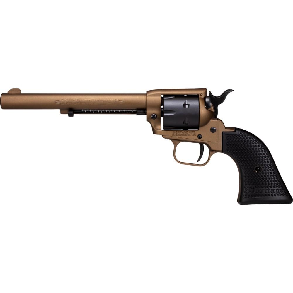 Taurus International - Heritage Heritage Rough Rider Handgun .22 LR 6rd Capacity 6.5" Barrel Polymer Black Burnt Bronze Cerakote