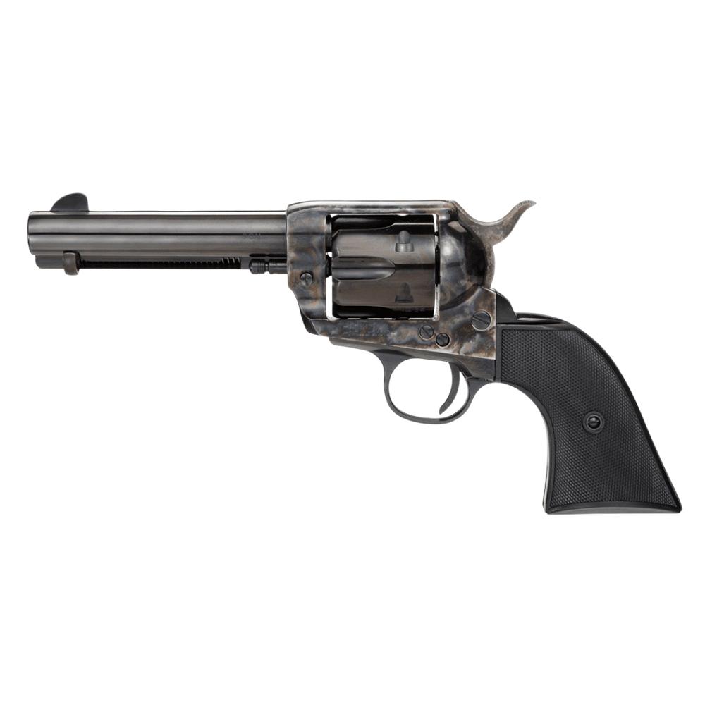 Taylors & Company TC9 1873 Single Action Handgun 9mm Luger 6rd Capacity 4.75" Barrel Black Army Checkered Grip