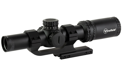 Sellmark Corporation Firefield RapidStrike AR-15 Rifle Scope 1-6x24mm SFP Illum. Circle Dot 30mm Tube - Matte