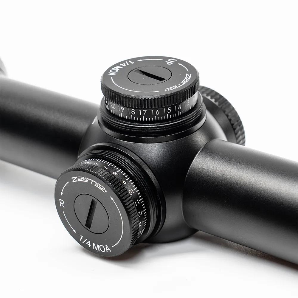ZeroTech Thrive HD Rifle Scope 1-8x24 30mm SFP G4 MOA Illum Black