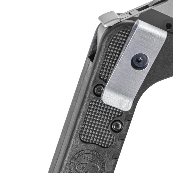 Standard MFG Co LLC Switch Gun Stainless Steel with Belt Clip Handgun .22 WMR 5rd Capacity .75" Barrel Polymer Grip Belt Clip