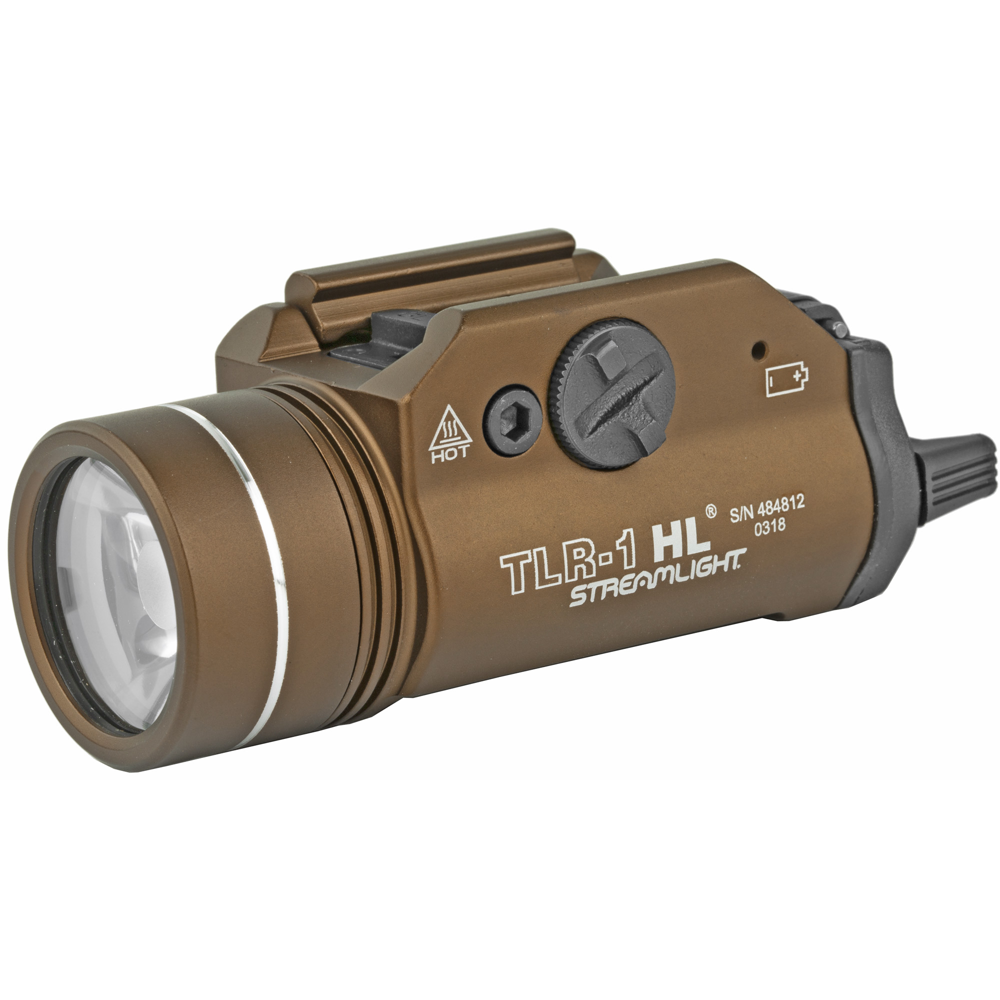 Streamlight SLI TLR-1 HL RL LT 1000 FDE BR FDE/BROWN