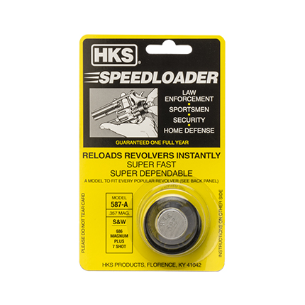 HKS A-Series Revolver Speedloader .338/357 for S&W 686 (7-Shot)