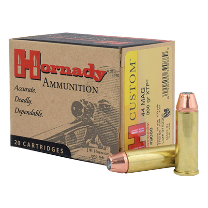Hornady HRN 44M 300GR CUST XTP 20RD 10BX/CS