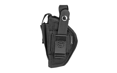Bulldog Extreme Handgun Holster with Belt Loop and Clip for Sub Compact Autos with 2-3" Barrels Black Ambi
