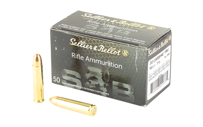 Mag-Tech/Sellier- Bellot Sellier & Bellot Rifle Ammunition .30 Carbine 110 gr FMJ 1990 fps 50/ct
