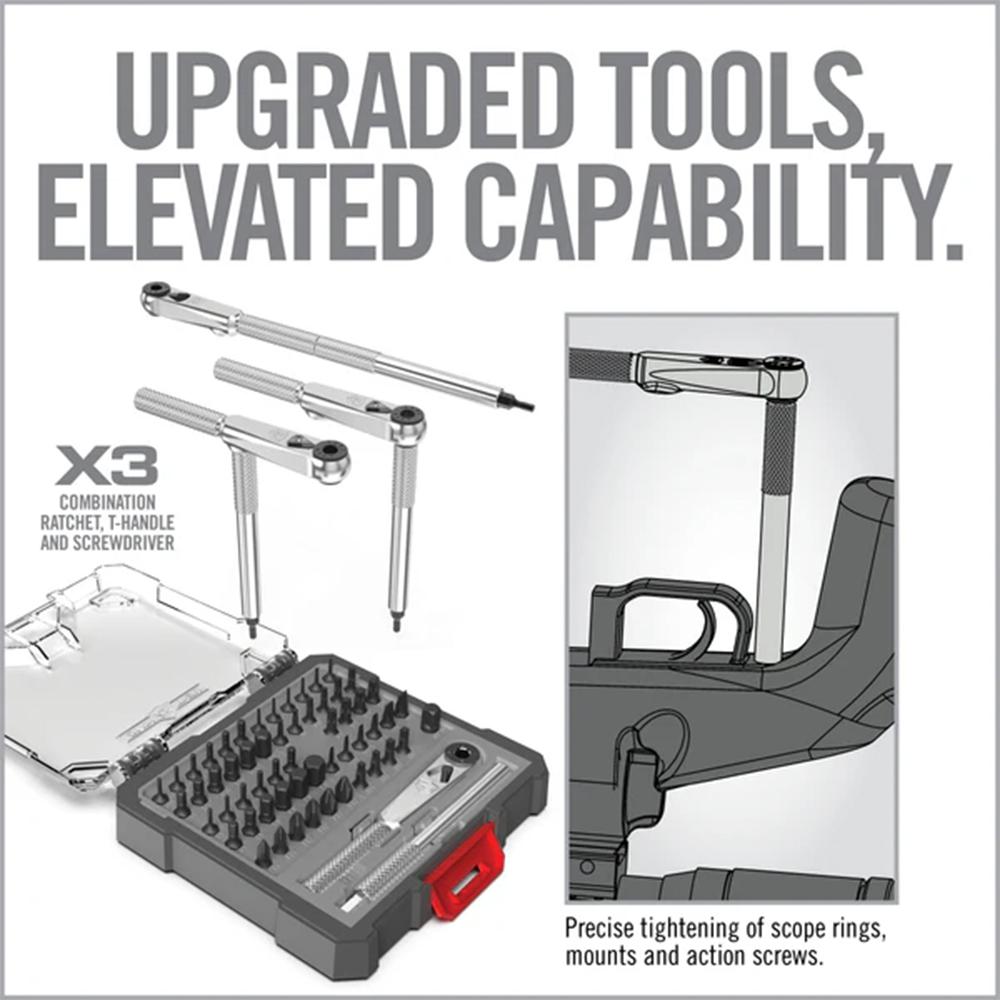 Real Avid X3 Driver 57-Piece Gunsmithing Bit Set