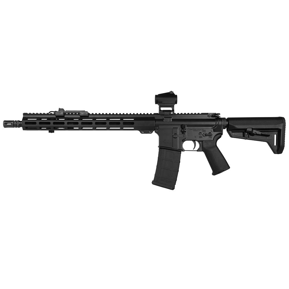 Shark Coast Tactical SCT15 Midnight Bundle 5.56mm 10rd Magazine 16" Barrel Juggernaut Mod Kit Light Red Dot & Bag