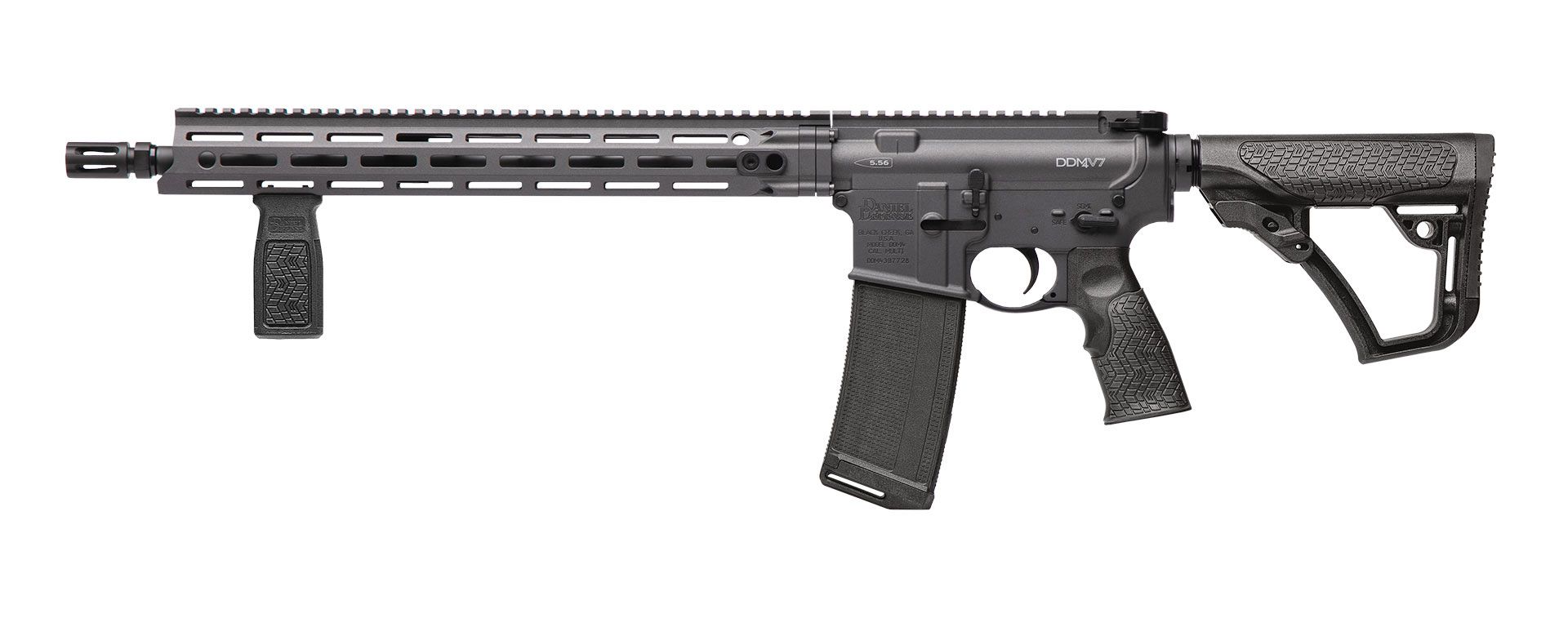 DANIEL DEFENSE DDM4V7 5.56 RIFLE 16" MFR RAIL COBALT 1-32RD MAG
