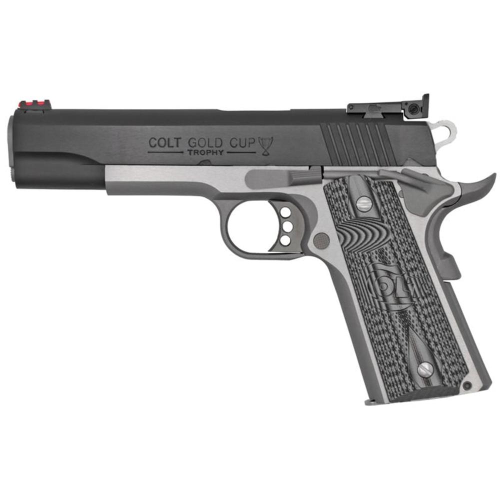 Colt Gold Cup Lite 1911 Handgun .38 Super 9rd Magazine 5" Barrel Two Tone