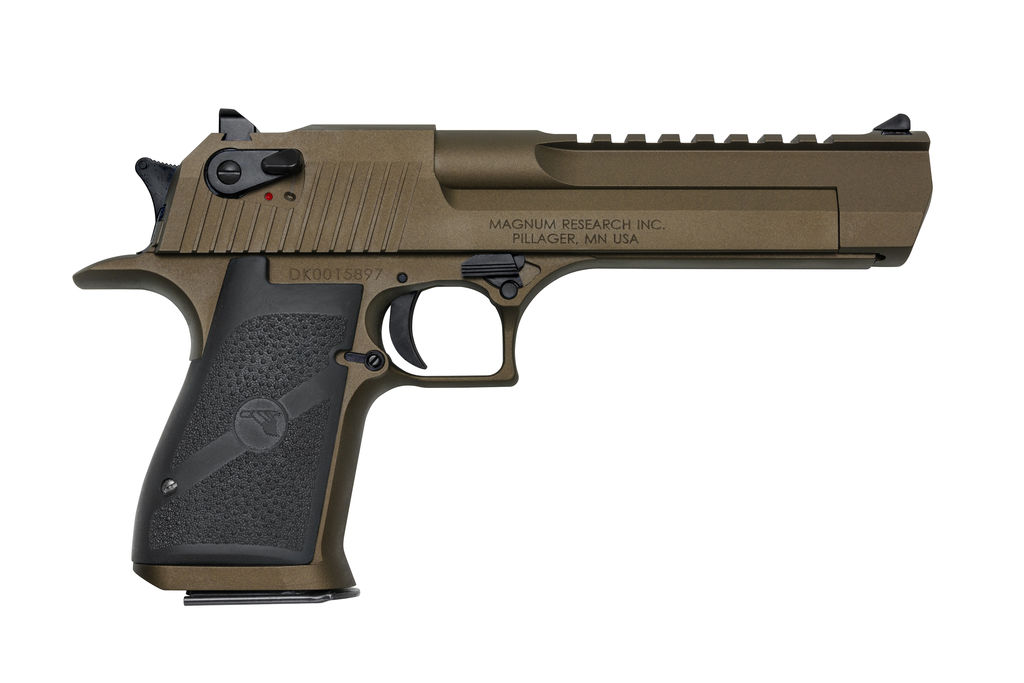 Magnum Research Desert Eagle Mark XIX Handgun .44 Magnum Mark XIX 8rd Magazine 6" Barrel Bronze Cerakote CA Compliant
