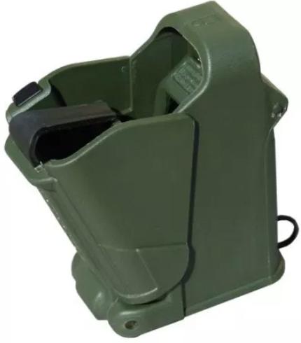 Maglula UpLULA Universal Pistol Mag Loader/Unloader 9mm TO .45 cal - Orange Brown