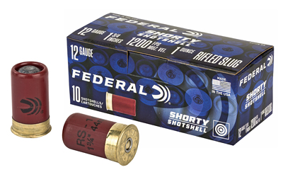 Federal Mini Shotshell 12ga 1-3/4" Rifled Slug 10/ct