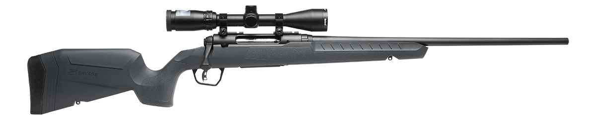 SAV AXIS2XP 7MM-08 GRY SCP 3-9X40 SCOPE INCLUDED