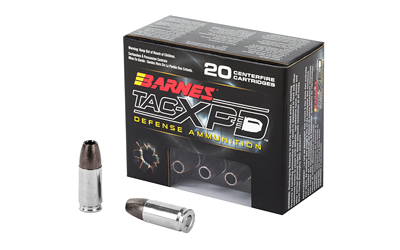 Barnes BAR 9MM+P 115GR TAC-XPD 20RD 10BX/CS