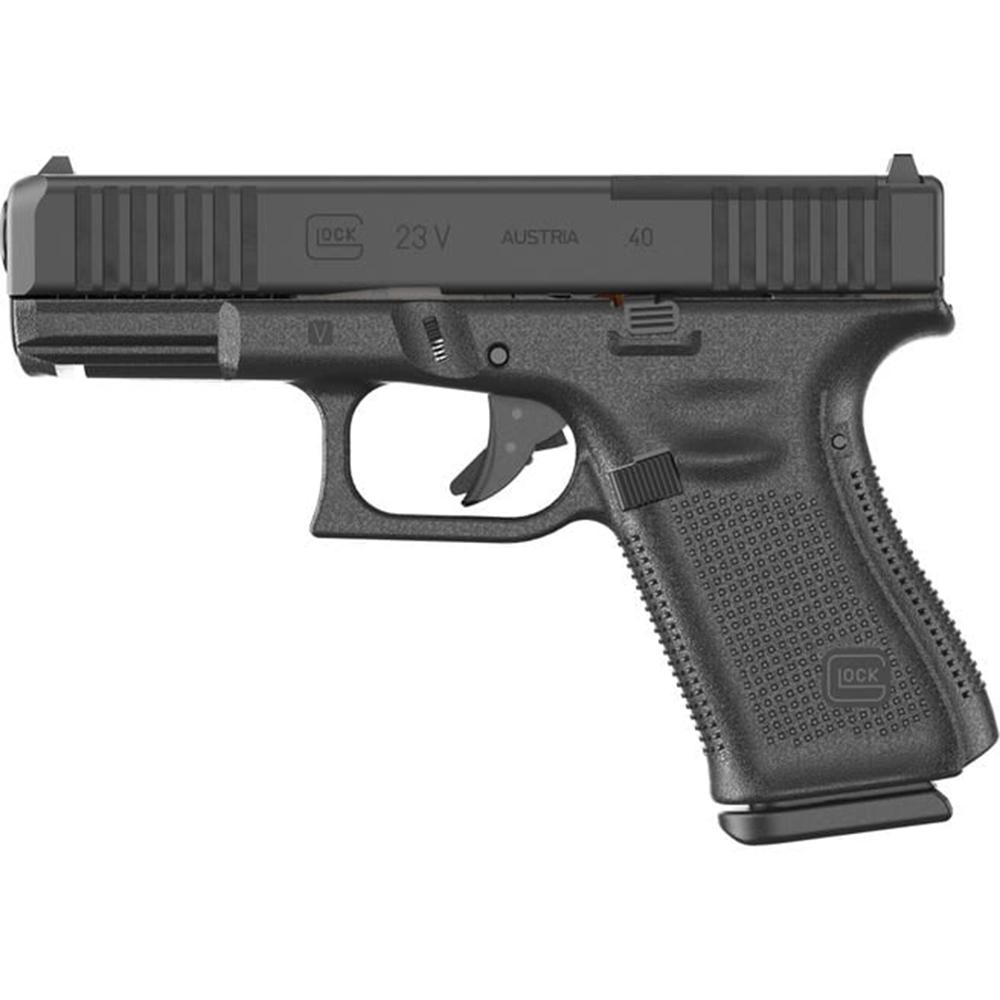 Glock V-Series Model 23 MOS Handgun .40 S&W 10rd Magazines (3) 4.02" Barrel Black Austria