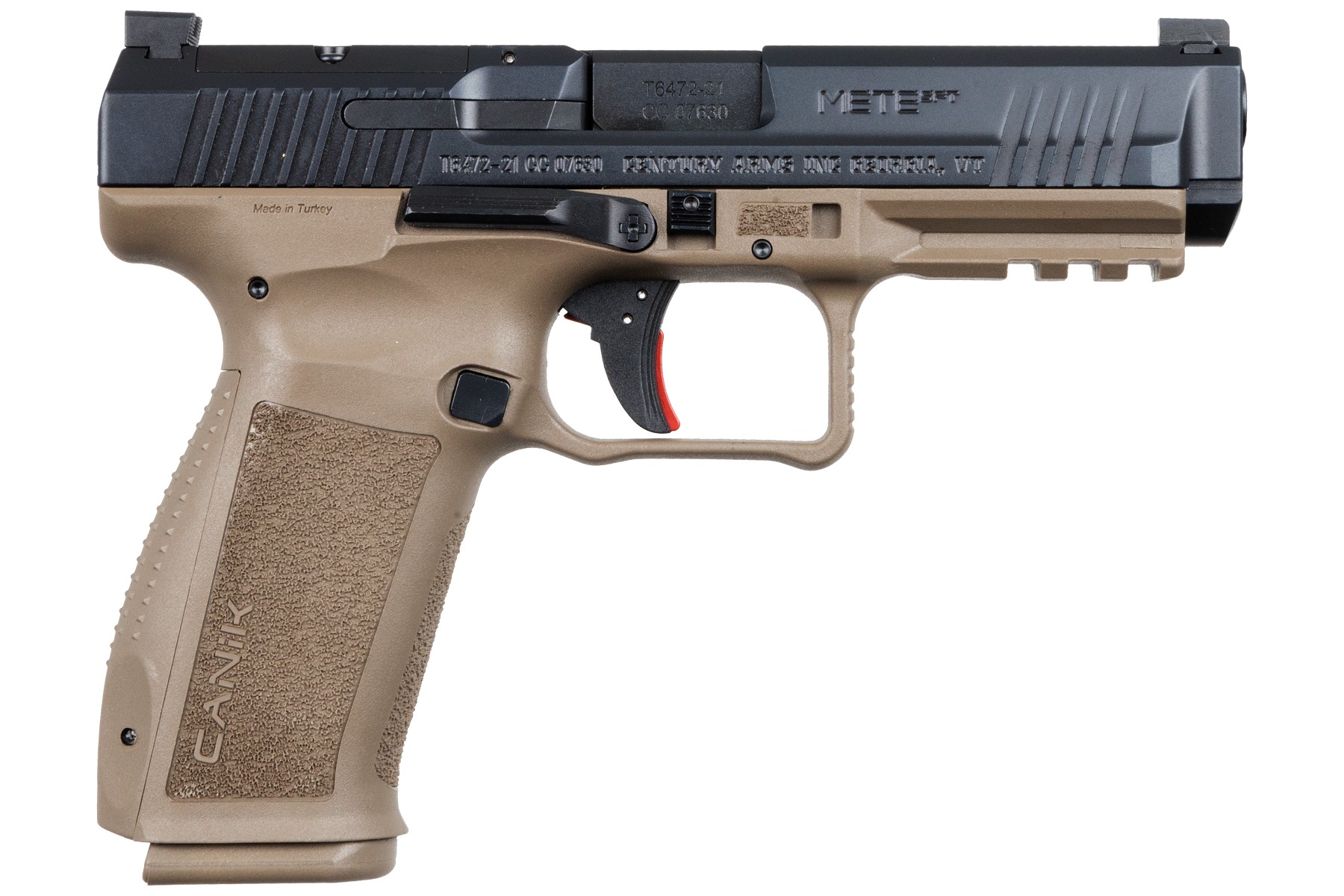 Canik METE SFT Handgun 9mm Luger 20rd Magazine 4.46" Barrel FDE Grip