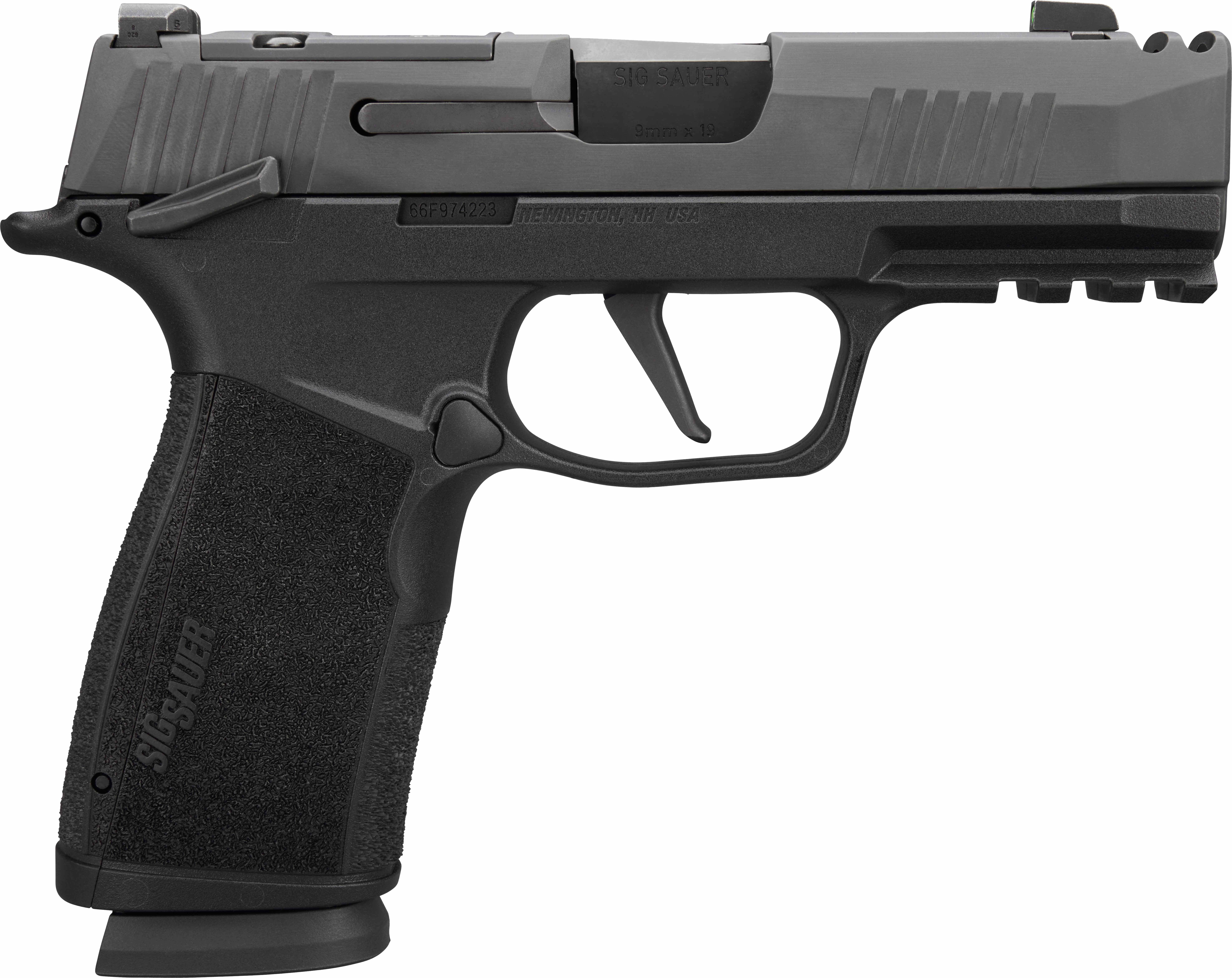 SIG SAUER P365 MACRO COMP M.S. 9MM PSTL BLACK O.R. 2-17RD MAGS,