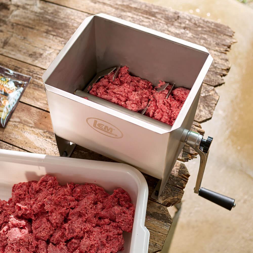 LEM MightyBite Manual Meat Mixer 20lb Capacity