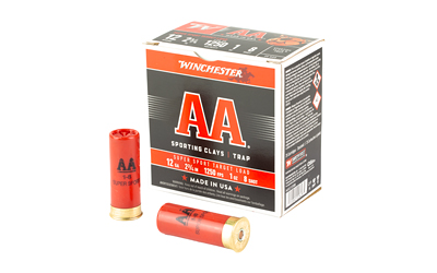 Winchester AA Super Sport Target Load Shotshells 12 ga 2-3/4" 1 oz 1250 fps #8 25/ct